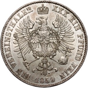 Deutschland, Preußen, Friedrich Wilhelm IV., Taler 1859 A, Berlin