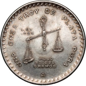 Mexico, 1 Onza 1980, ounce of silver