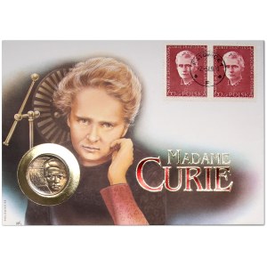 People's Republic of Poland, Numismatic Series, 10 zlotych, 1967 + Fi 1630, Maria Skłodowska-Curie