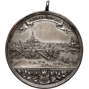 Germany, medal from 1920, 25th anniversary of the Maingau Riflemen's Association