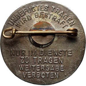 Germany Third Reich, Junghans, official ID badge
