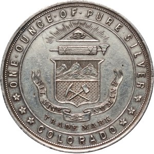 United States of America, 1933 World's Fair - Century of Progress Medal, So-Called Dollar, 1 ounce silver