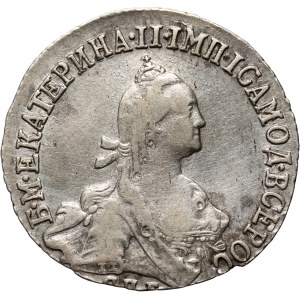 Russia, Catherine II, 20 Kopecks 1774 СПБ, St. Petersburg