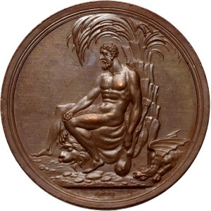 Deutschland, Medaille ohne Datum, Nur den Fleißigen gebührt die Ruhe