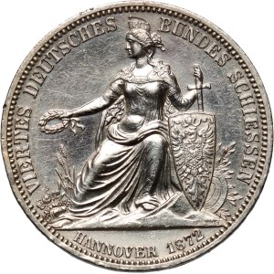 Germany, Prussia, Shooting Thaler 1872, Hanover
