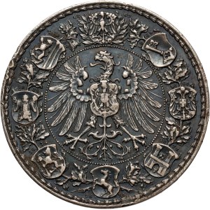 Germany, shooting medal from 1887, 9th German Federal Shooting Competition in Frankfurt