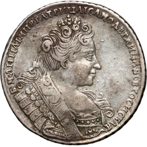 Russia, Anna, rublo 1732, Mosca