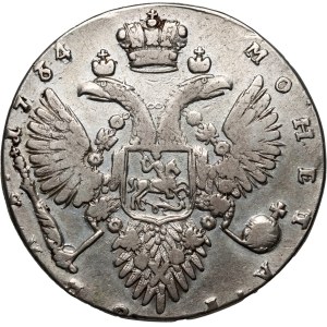 Russia, Anna, rublo del 1734, Mosca
