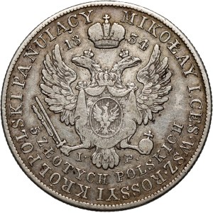Kongresskönigreich, Nikolaus I., 5 polnische Złoty 1834 IP, Warschau
