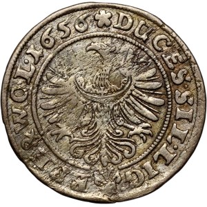 Silesia, Duchy of Brzeg-Legnica-Wołów, Three Brothers, 3 kreuzers, 1656, Brzeg