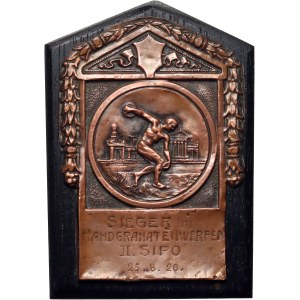 Germany, Award Plaque from 1920