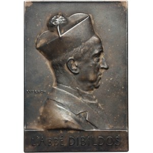 France, Plaque from 1908, L'abbé Dibildos, Ecole Gerson