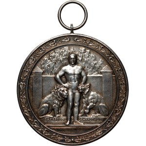 Deutschland, Medaille von 1924, Kraft und Geschicklichkeit