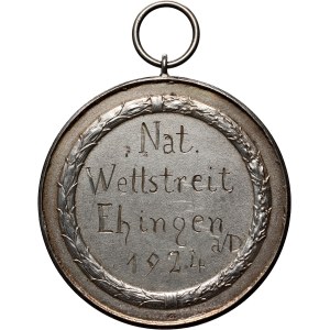 Deutschland, Medaille von 1924, Kraft und Geschicklichkeit
