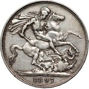 Great Britain, Victoria, Crown 1897, London