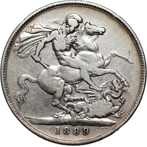Grande-Bretagne, Victoria, couronne de 1889, Londres