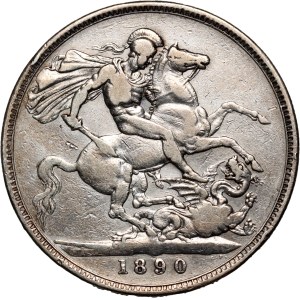 Grande-Bretagne, Victoria, couronne de 1890, Londres