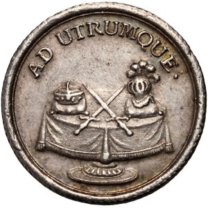 Germany, Saxony, John George III, undated medal (1688), Campaign against France