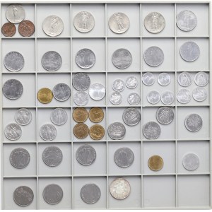 Vatican, set of coins from 1930-1983, (55 pieces)