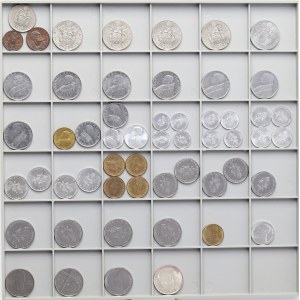 Vatican, set of coins from 1930-1983, (55 pieces)