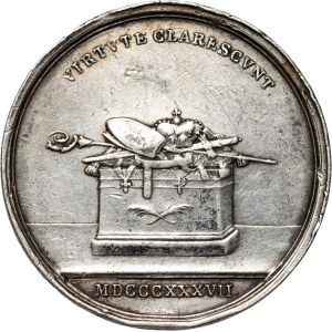 Czech Republic, Olomouc, medal from 1837, Enthronement of Archbishop Maximilian Josef von Sommerau-Beeckh