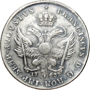 Germany, Hamburg, Thaler (48 Schillings) 1763 OHK, with the title of Francis I
