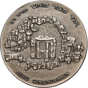 Germany, Medal from 1972, Synagogue in Munich