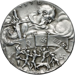 Germany, Medal from 1932, Election campaign, Goetz