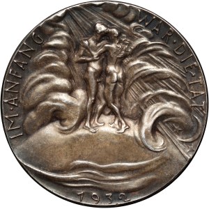 Germany, Medal from 1932, Johann Wolfgang von Goethe, Goetz