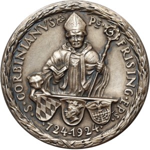 Germany, medal from 1924, Cardinal Michael von Faulhaber