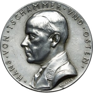 Deutschland, Medaille von 1937, Hans von Tschammer und Osten, Goetz