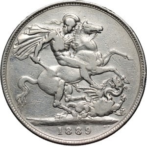 Regno Unito, Vittoria, corona del 1889, Londra