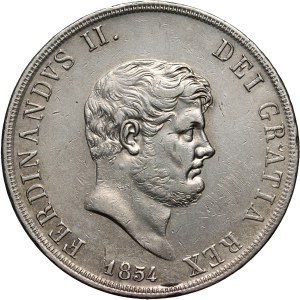 Italy, Kingdom of the Two Sicilies, Ferdinand II, 120 Grana 1854, Naples