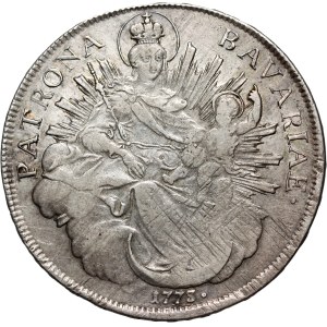 Deutschland, Bayern, Maximilian III. Joseph, Taler 1773 A, Amberg