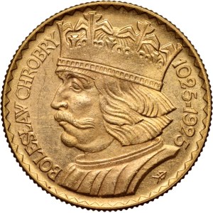 Druhá polská republika, 20 zlotých, 1925, Varšava, Boleslav Chrobry