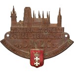 Free City of Gdańsk, 1931 commemorative plaque, 2nd International Police Rally