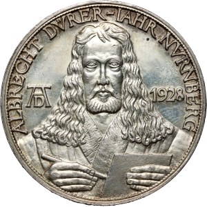 Germany, Medal from 1928, Albrecht Dürer, 400th anniversary of death