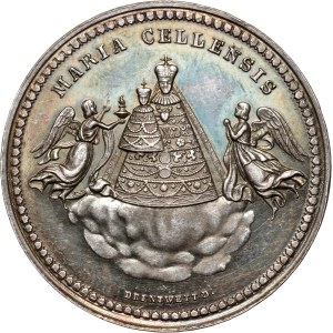 Austria, Medal from 1857, 700th anniversary of the transfer of the statue of the Virgin Mary to Mariazell