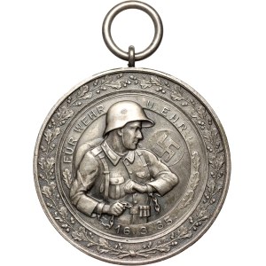 Germany, Schwartzwald, Shooting Medal from 1935, For defense and honor