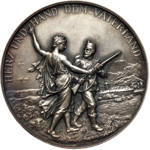 Switzerland, Shooting Medal from 1897, Shooting Festival in Olten