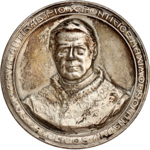 Vatican, Medal from 1908, Pius X, 50th anniversary of priestly ordination