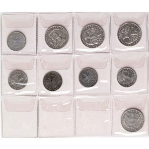 Germany, set of coins from 1922-1923, (9 pieces)