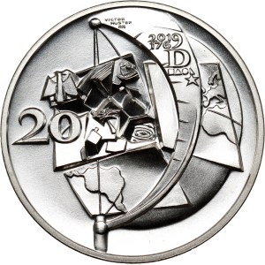 Germany, 20 Euro 2019, 250th anniversary of the birth of Alexander von Humboldt, pattern, Huster