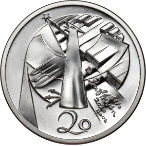 Germany, 20 Euro 2020, 250th anniversary of Ludwig van Beethoven's birth, pattern, Huster