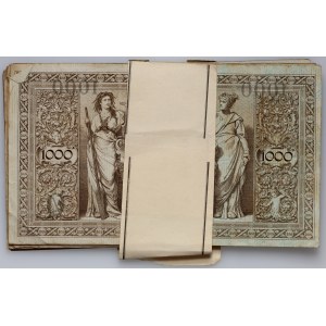 Germany, 1000 marks 21/04/1910, mixed series, bank package, (20 pieces)