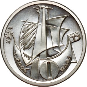 Deutschland, 10 Euro 2006, Hanse, Probeprägung, Piefort, Huster