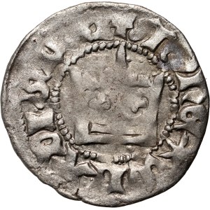 Władysław Jagiełło 1386-1434, półgrosz, Kraków, bez sygnatur