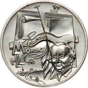 Allemagne, 10 euros 2004, 200e anniversaire de la naissance d'Eduard Mörike, pièce d'essai, Huster