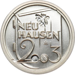 Německo, medaile z roku 2003, 850. výročí Neuhausenu, Huster