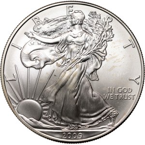 United States of America, Dollar 2009, Silver Eagle, 1 ounce of silver